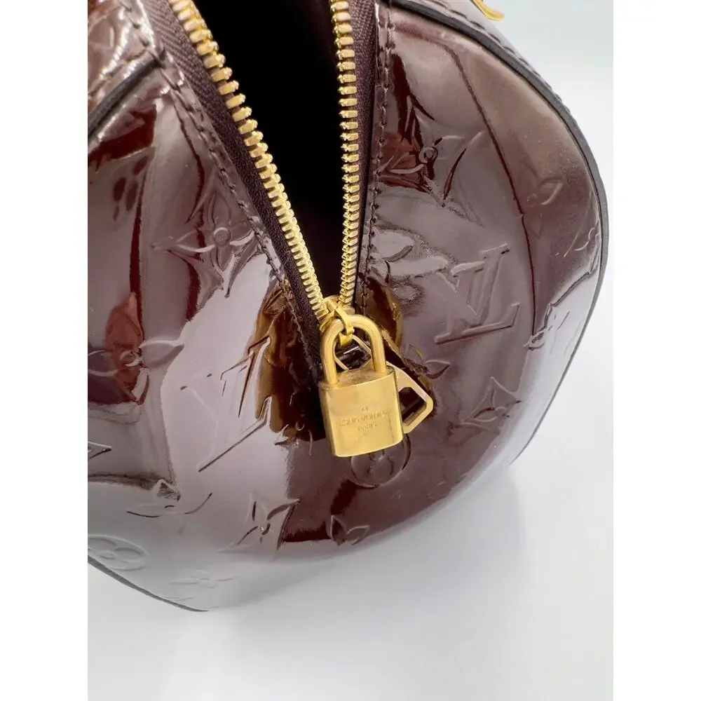 Louis Vuitton Monogram Vernis Montana Handbag Amarante Purple 2013 Pristine